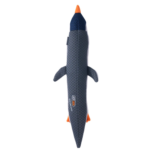 Joyser Penguin Plush Toy for Dogs (Light Grey)