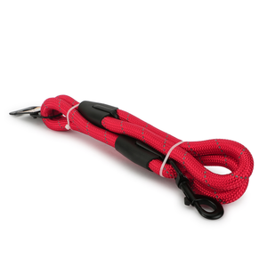 Basil Rope Leash for Dogs and Cats (Red)