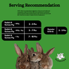 FloofYou Oven Baked Mixed Fruit & Veggies Small Animal Treats Rabbits FloofYou