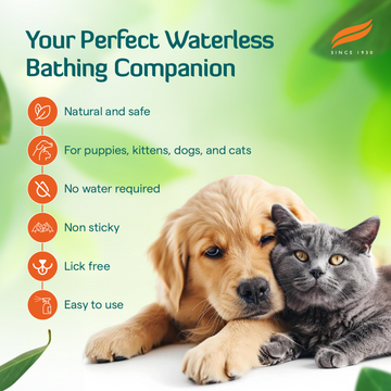 Himalaya Fresh Coat No Rinse Spray for Dogs and Cats