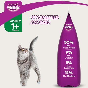 Whiskas Tuna in Jelly Meal Adult Cat Wet Food and Tuna Flavour Adult Cat Dry Food Combo