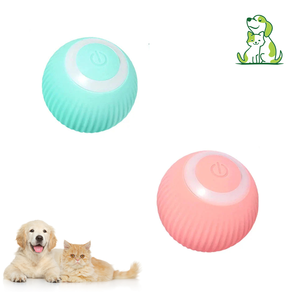 Healing Leaf 360 Degree Rotatable Interactive Toys for Dogs and Cats (Blue) Both-Toys Healing Leaf