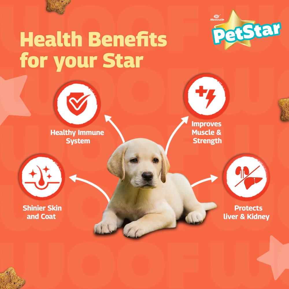 Mankind Petstar Chicken and Wheat Puppy Dry Food