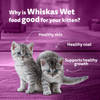 Whiskas Chicken with Salmon in Jelly Kitten (2-12 Months) Cat Wet Food Cats-Wet Food Whiskas