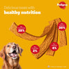 Pedigree Dentastix Oral Care for Adult (Small Breed of 5 to 10 kg) and Pedigree Chicken & Liver Flavour Tasty Jerky Dog Treats Combo