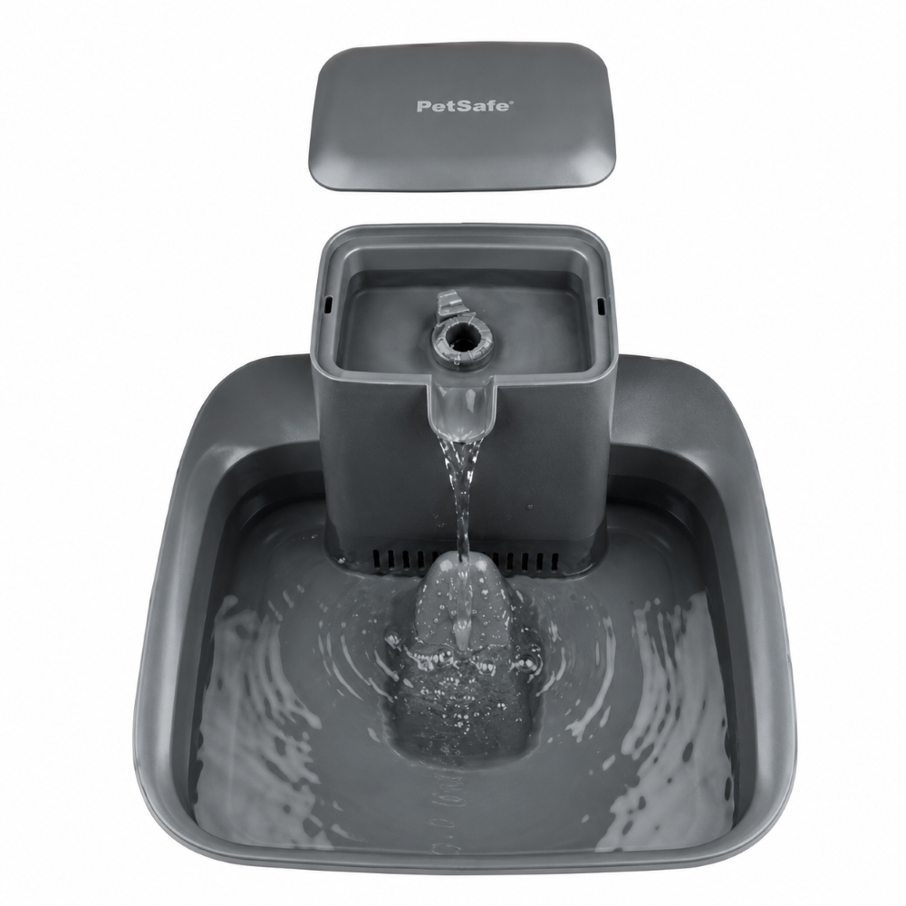 PetSafe Drinkwell Automatic Flowing Water Pet Fountain for Dogs and Cats Both-Bowls & Feeders Petsafe Dropship