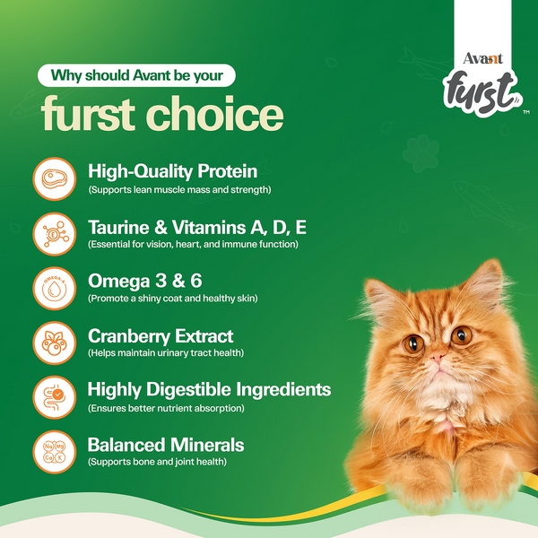 Avant Furst Tuna Fish Flavour Adult Cat Dry Food