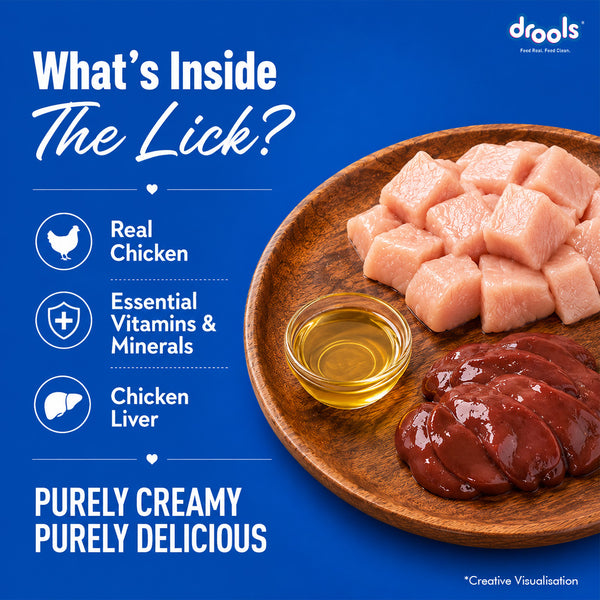 Drools Real Chicken Creamy Cat Treats