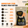 Kittos Purr Fect Chicken Jerky Strips Cat Treats Cats-Treats & Others Kittos