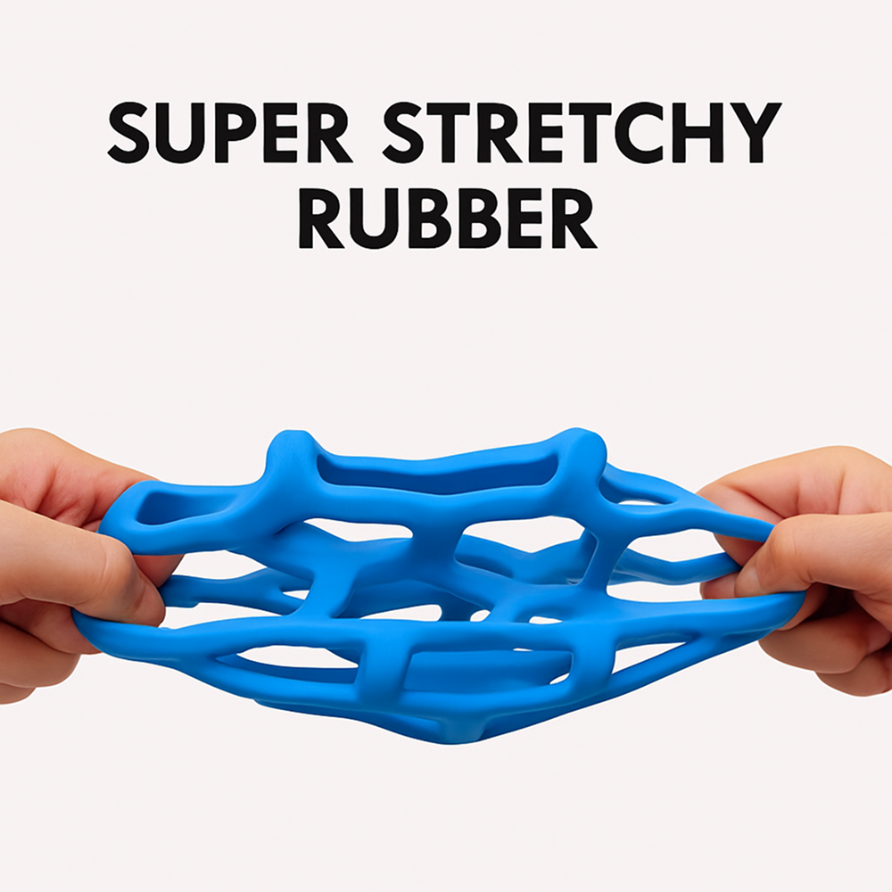 Talking Dog Pop Hollow Elastic Interactive Busy Ball Toy for Dogs (Blue) Dogs-Toys Talking Dog Club Dropship