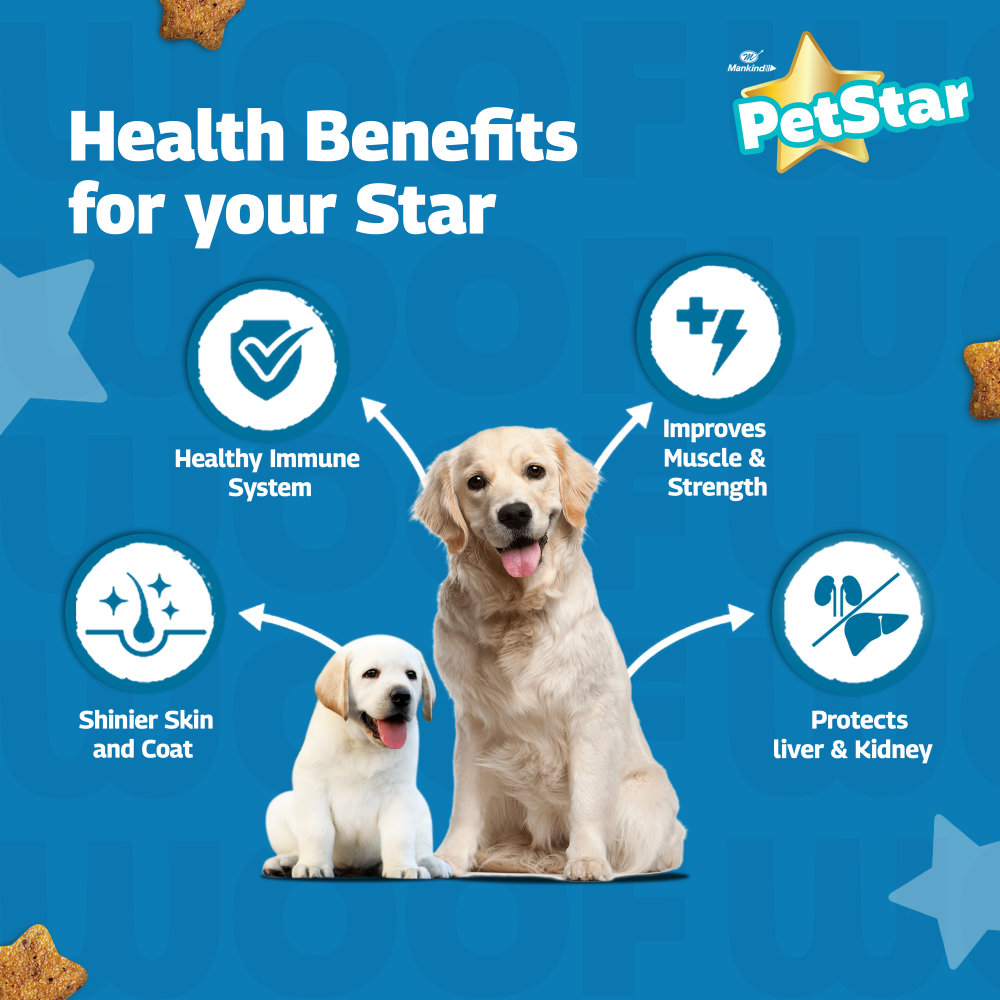 Mankind Petstar Starter Mother & Baby Dog Dry Food Dogs- Dry Food Petstar