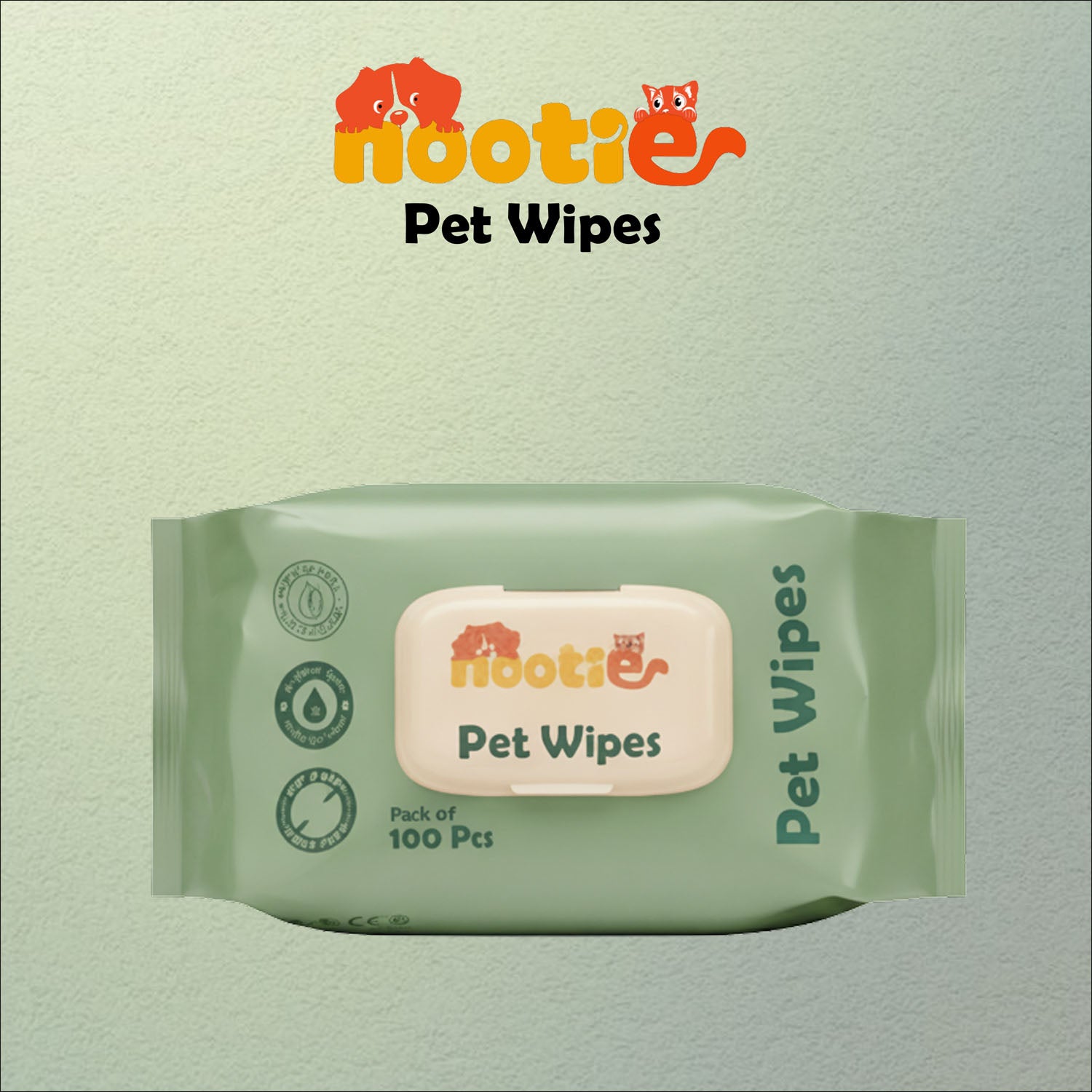 Nootie Wet Wipes for Dogs and Cats Both-Grooming Supplies Nootie