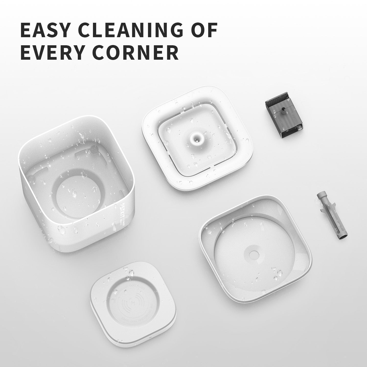 Petkit Eversweet Solo SE Smart Automatic Water Fountain for Cats & Dogs (White) Both-Bowls & Feeders Petkit Dropship