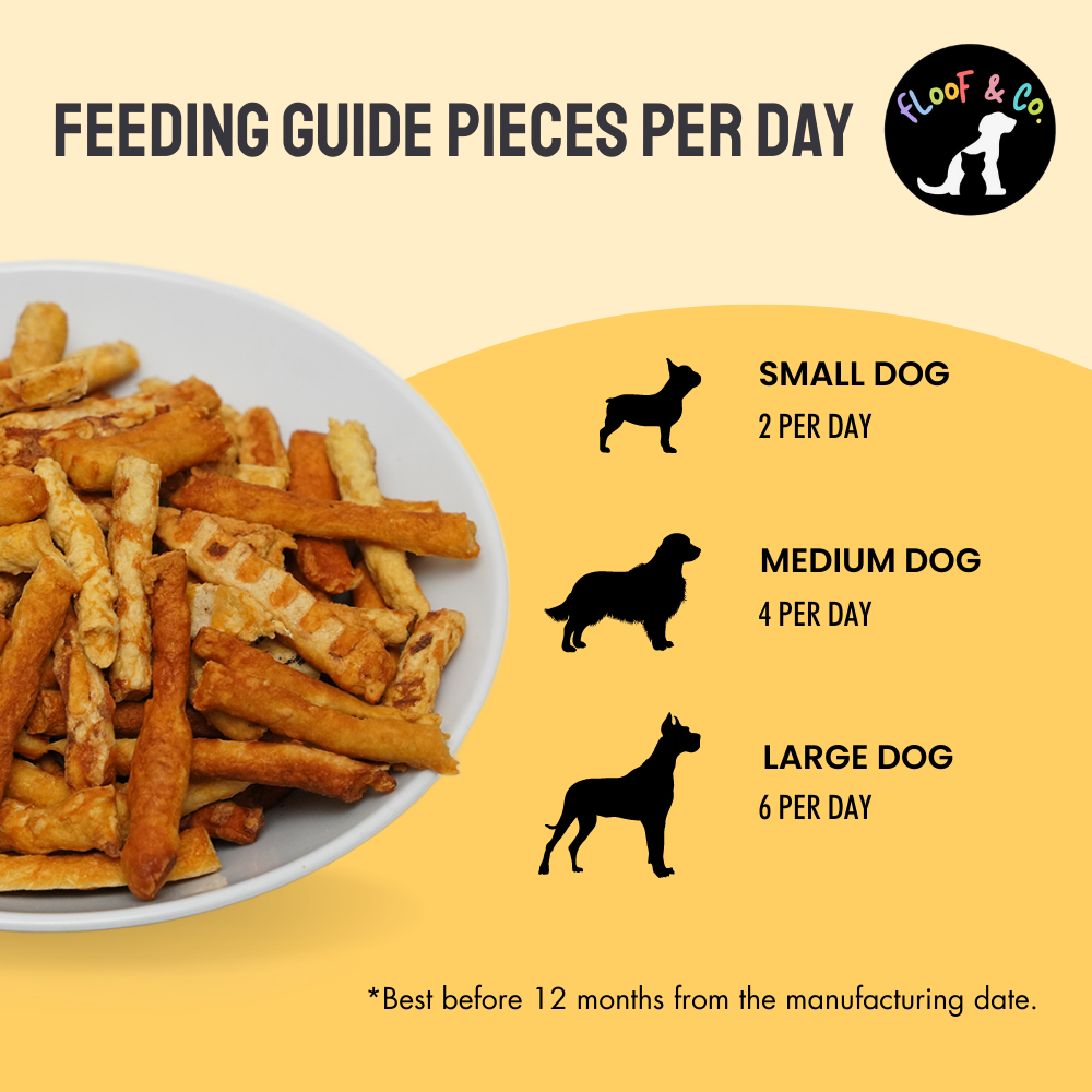 Floof & Co Smoked Chicken Jerky Dog Treats Dog Treats + Others Floof & Co