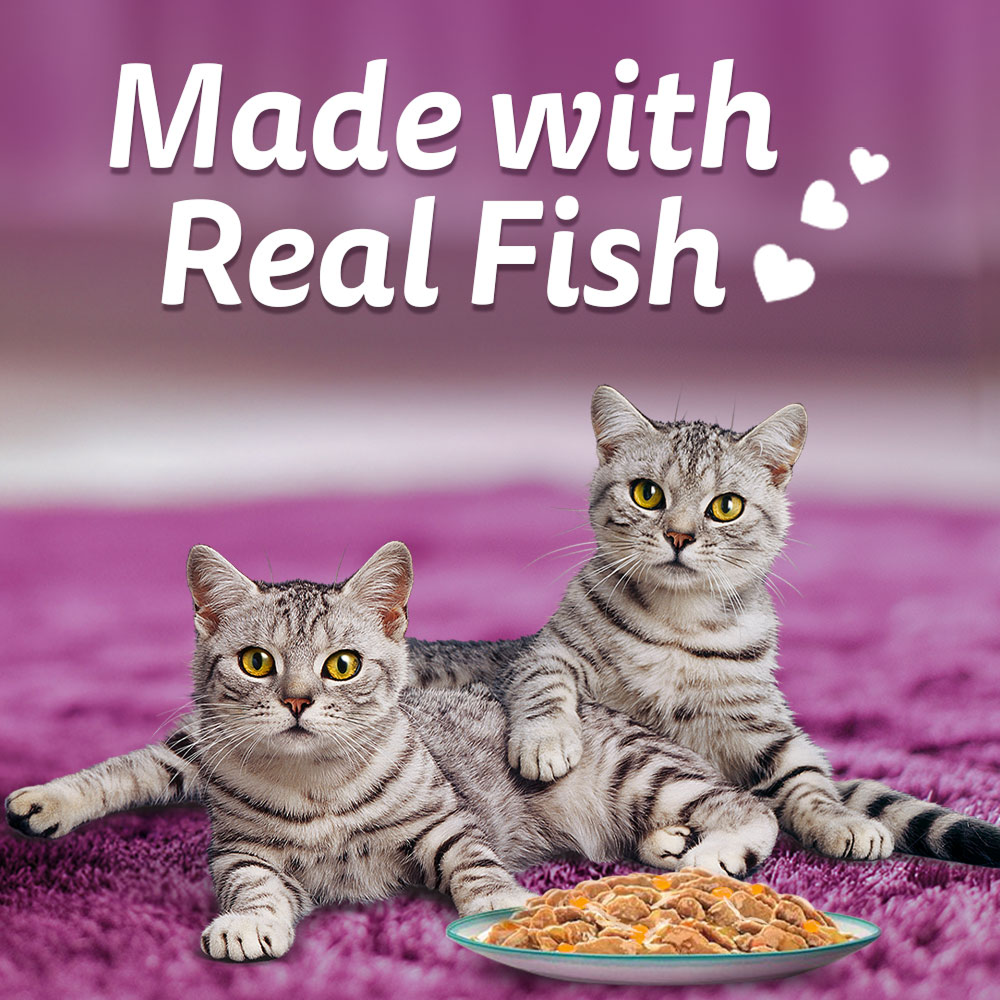 Whiskas Chicken With Tuna And Carrot in Gravy Tasty Mix Adult Cat Wet Food Cats-Wet Food Whiskas