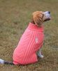 Pet Set Go Cable Knit Sweater for Dogs (Peach) Dogs-Clothing & Accessories Pet Set Go Dropship