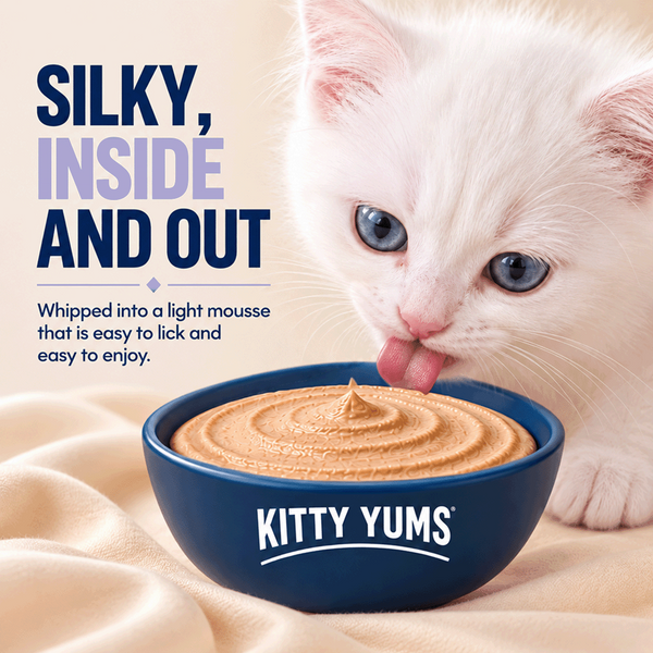 Kitty Yum Ocean Fish Mousse Kitten Cat Wet Food