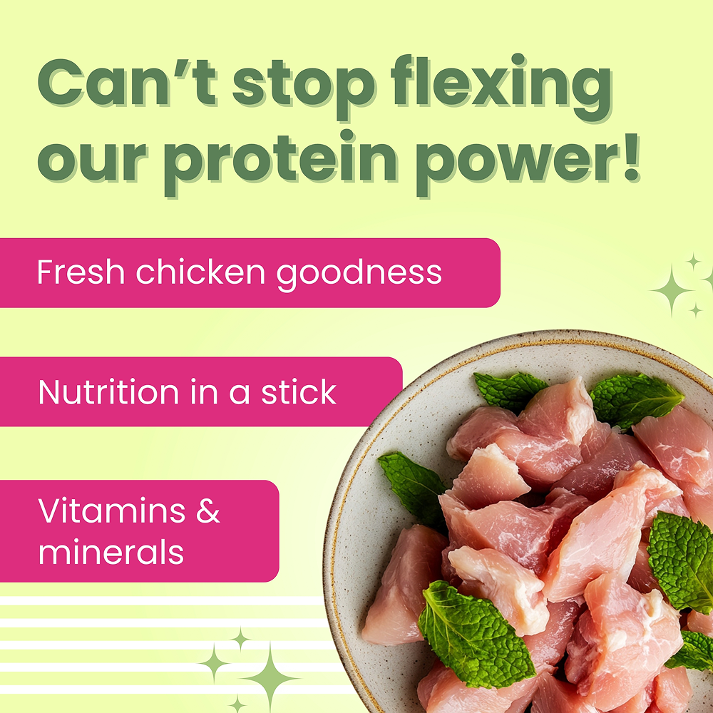 Bark Out Loud by Vivaldis Grain Free Chicken Dental Chews Dog Treats Dog Treats + Others Bark Out Loud