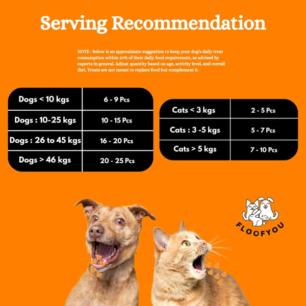 Floofyou Chicken Carrot Oven Baked Cookie Dog Treats