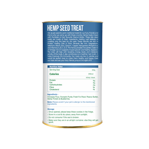 Healing Leaf Hemp Blueberry Dog Treats
