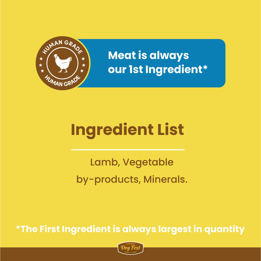 Dogfest Lamb Meat Sticks Dog Treats Dog Treats + Others Petfest