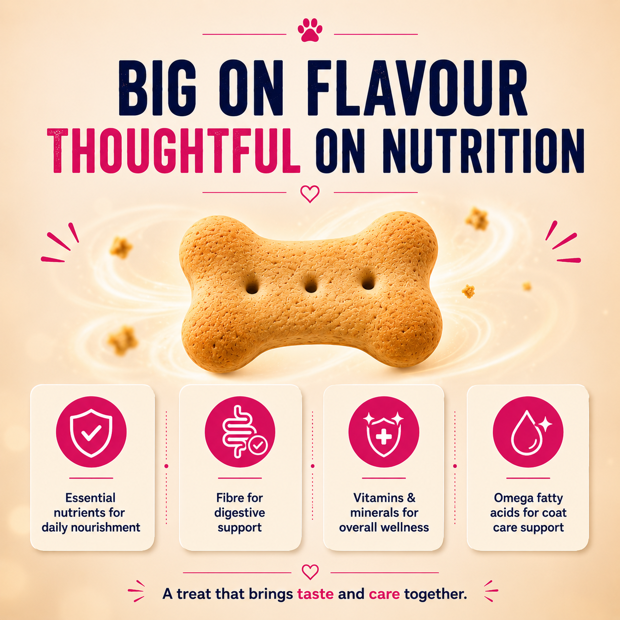 Purepet Mutton Flavour Real Chicken Biscuit Dog Treats Dog Treats + Others Purepet