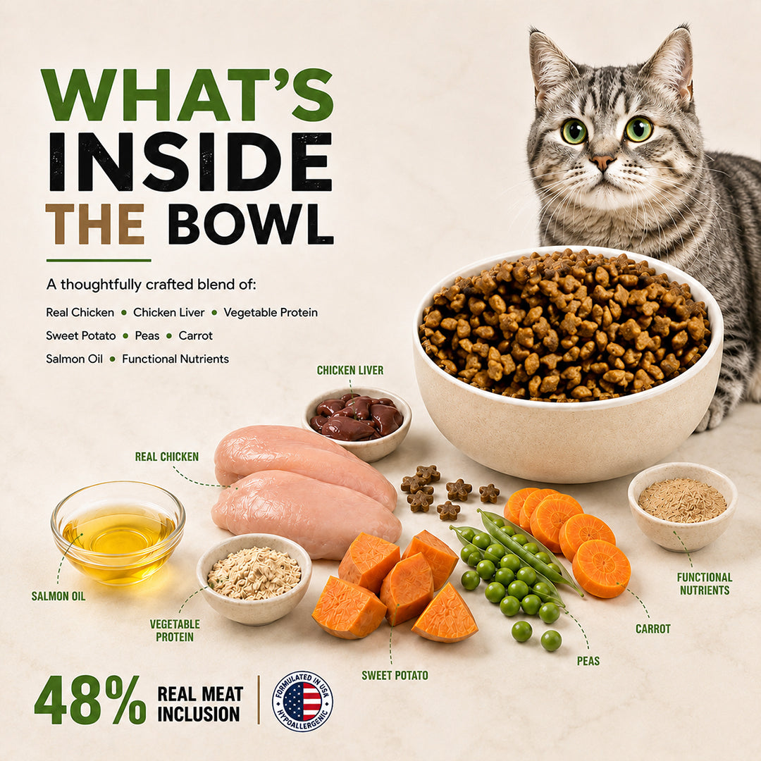 Signature Grain Zero Chicken & Vegetable Adult Cat Dry Food For All Breed