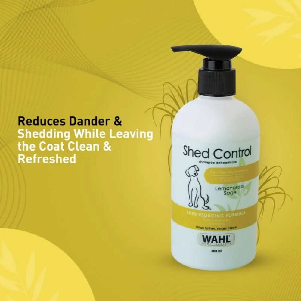 Wahl Shed Control Shampoo for Dogs (Lemongrass & Sage) Dogs-Grooming Supplies Wahl