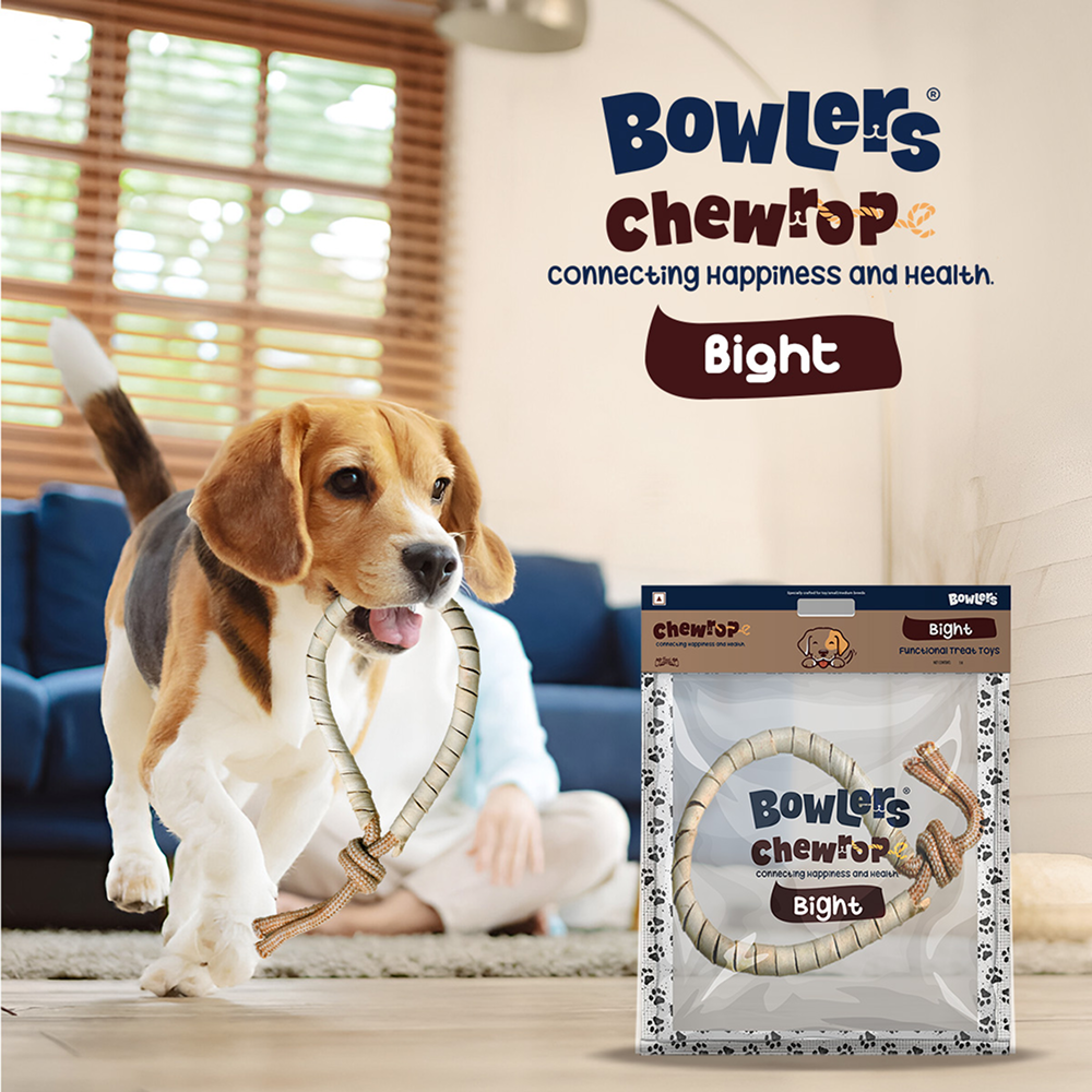 Bowlers Chewrope Bight Functional Dog Treats Dog Treats + Others Bowlers