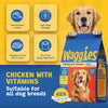 Waggies Chicken with Vitamins All Breed Adult Dog Dry Food Dogs- Dry Food Waggies