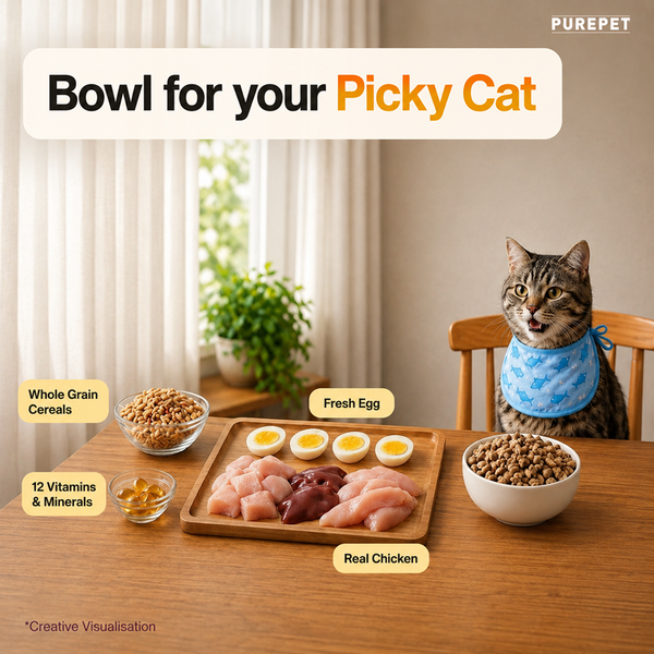 Purepet Real Chicken Adult Dry Cat Food