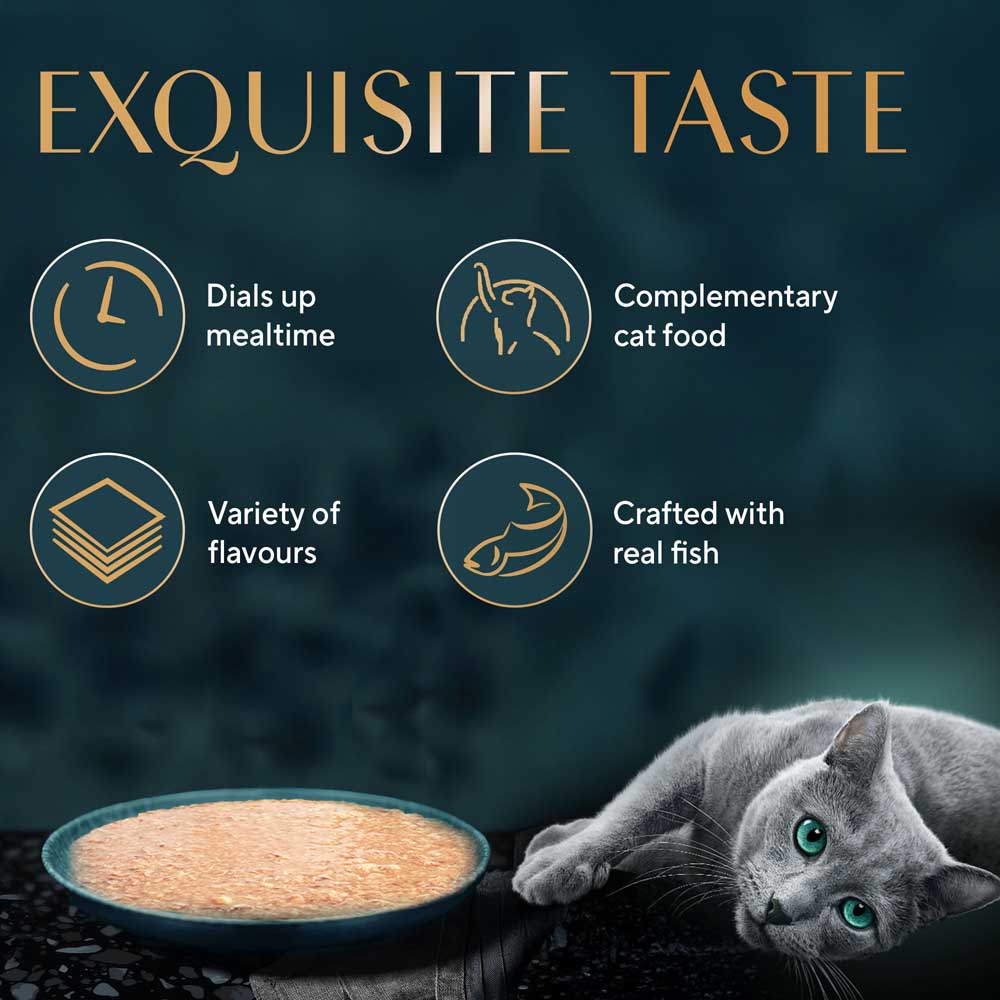 Sheba Chicken With Tuna In Gravy Rich Premium Adult Fine Cat Wet Food Cats-Wet Food Sheba