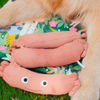 Pet Set Go Sausage Plush Toy for Dogs (Brown) Dogs-Toys Pet Set Go Dropship