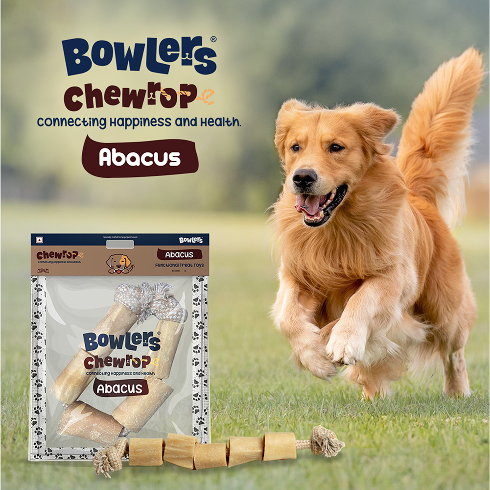 Bowlers Chewrope Abacus Functional Dog Treats Dog Treats + Others Bowlers