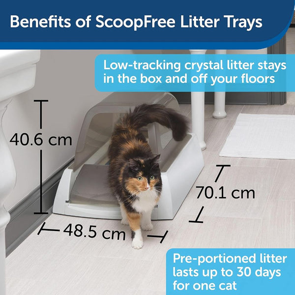 PetSafe ScoopFree 2022 Ultra Automatic Self Cleaning Litter Box for Cats