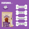 Floofyou Air Dried Goat Marrow Small Bone Dental Chew Dog Treats Dog Treats + Others FloofYou