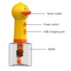 Talking Dog Club Oh Duck Shampoo Dispenser Spray with Free Bath brush for Dogs and Cats (Yellow) Both-Grooming Supplies Talking Dog Club Dropship