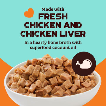 Kennel Kitchen Chicken Chunks in Gravy Puppy & Adult Dog Wet Food (All Life Stage)