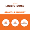 Lickicious Healthy Growth and Immunity Chewy Stick Dog Treats Dog Treats + Others Lickicious