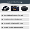 Petter World Anxiety Relieving Donut Bed for Dogs and Cats (Charcoal) Both-Bedding, Mats & Travel Supplies Petter World Dropship
