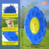 Nerf Bash EXO Micro Squeak Football Toy for Dogs (Blue/Green) Dogs-Toys Nerf
