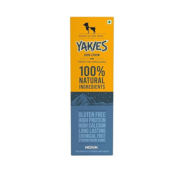 HUFT Yakies 100% Natural and Vegetarian Gluten Free Chew Bone for Dogs