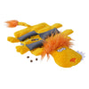 Joyser Puzzl Plush Lion with 12 Squeakers for Dogs (Yellow) Dogs-Toys Joyser