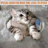 Furrlovers Multi-Level Cat Tree Tower with Scratching Posts, Hammock & Condo (Grey) Cats-Toys Furrlovers Dropship