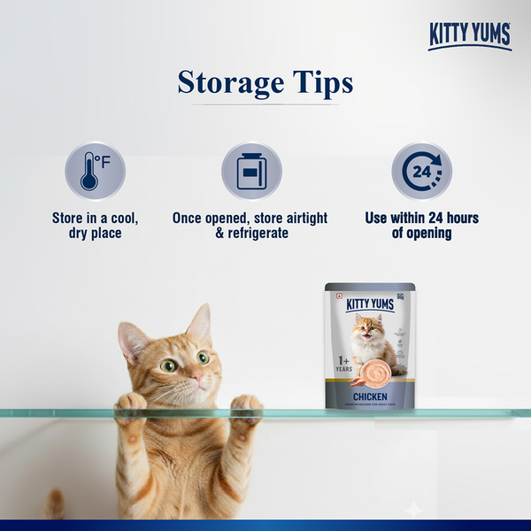 Kitty Yum Chicken Mousse Adult Cat Wet Food