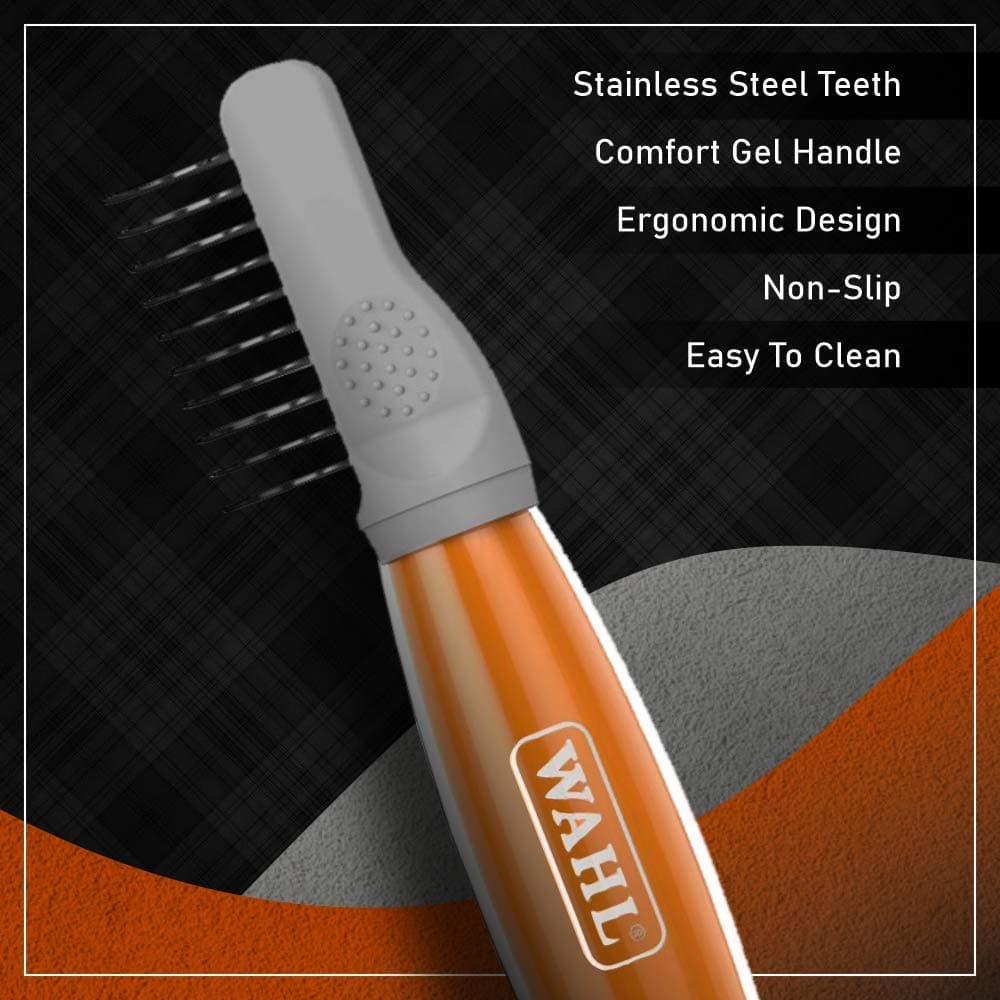 Wahl Soft Grip Dematter for Dogs and Cats (18cm) Both-Grooming Supplies Wahl