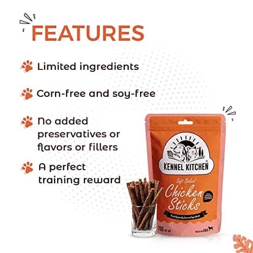 Drools Absolute Calcium Bones (Jar), Kennel Kitchen Chicken Flaxseed Stick Dogs Treat Combo Exclusive Combo Exclusive Combo