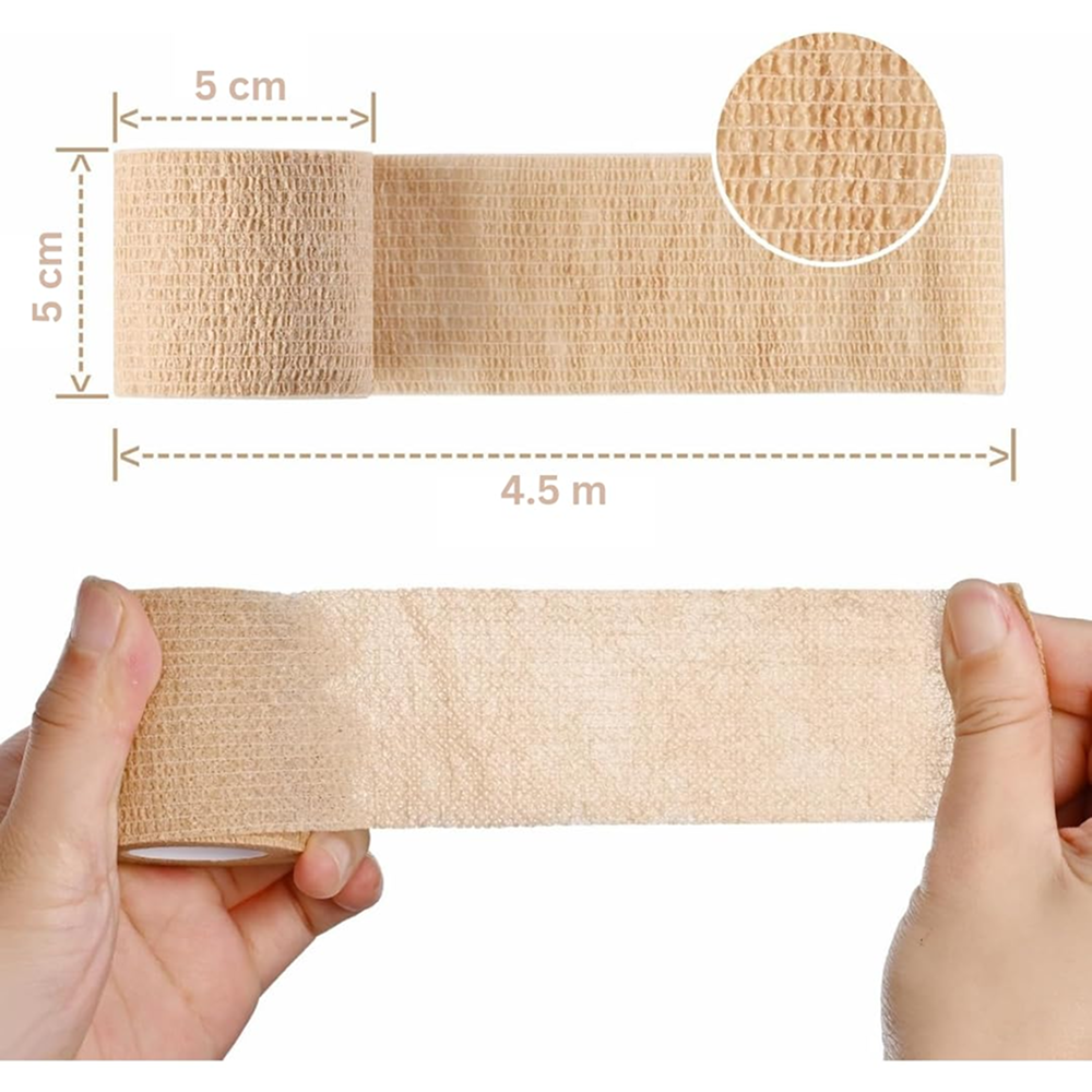 Talking Dog Club Self Adhesive Paws Wraps for Dogs (Beige) Dogs-Clothing & Accessories Talking Dog Club Dropship