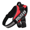 Skatrs Police K9 Harness for Dogs (Red) Both-Collar, Leashes, harnesses Skatrs