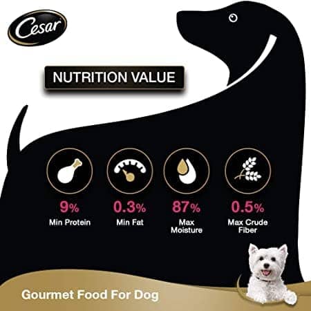 Cesar Sasami & Vegetables Premium Adult Dog Wet Food